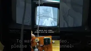 wireless video transmitter #ytshorts #yt #diyelectronics #transmission #analog