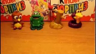Концерт зверей из серии Concert of animals from Tierkonzert 2013, Киндер Сюрприз Kinder Surprise