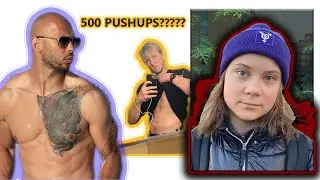 Andrew Tate's 500 pushups challenge is not what you think...