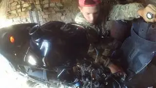 СКУТЕР ЗА 850 РУБЛЕЙ КУПИЛ НОВЫЕ ЗАПЧАСТИ
