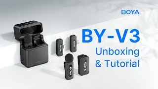 BOYA BY-V3 | Unboxing and Tutorials