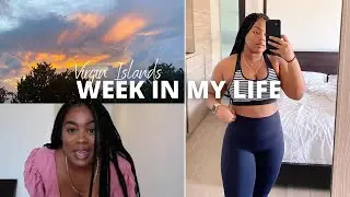 A WEEK IN MY LIFE | Quarantined in the Virgin Islands, H&M Mini Haul & Opening up about my weight