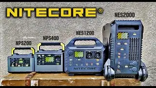 Инструменты выживания/Самые мощные зарядные электростанции Nitecore NPS200/NPS400/NES1200/NES2000