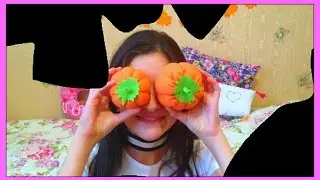 DIY Декор к Хэллоуину / ПОДУШКА ТЫКВА