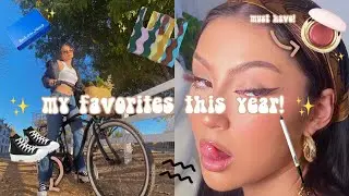 MY FAVS/MUST HAVES THIS YEAR! (MAKEUP, TRENDS, HOME, BOOKS, ETC)