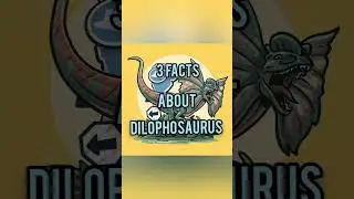 3 facts about dilophosaurus #jurassicworld #jurassicworlddominion #jurassicpark