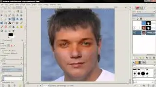 Realistic Face Swap (bonus video) - GIMP 2.8 Tutorial