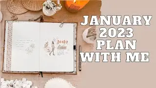 January 2023 Plan With Me | Bullet Journal