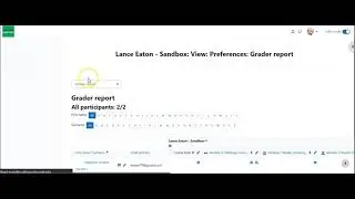Overview of the Gradebook in Moodle 4.0