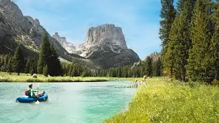 Kayaking to the Strangest Mountain I could find on Google Earth