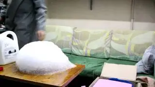 Эксперимент #2: Мыло и сухой лёд