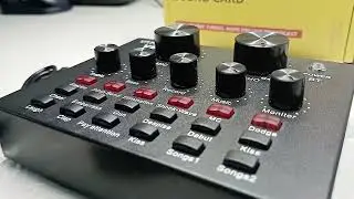 Professional Live V8 sound card #v8soundcard #soundcard