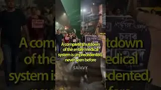 Kolkata's tragic incident socked the world | Nation demands justice for her#kolkata #doctor#medical