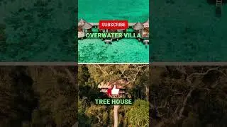 Overwater Villa or Tree House 