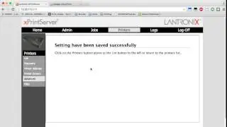 Adding printers to Google Cloudprint via the Lantronix print server