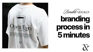 Branding process in 5 minutes ft. Bendito mockup