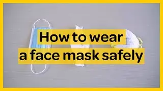 How to wear a face mask safely with Dr Anthony Jordan