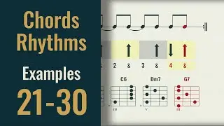 Chords and Rhythms Ex. 21-30