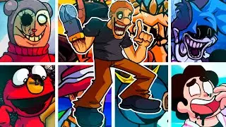 SHUCKS but Every Turn a Different Character Sings🎙 (FNF Shucks but Everyone Sings It)