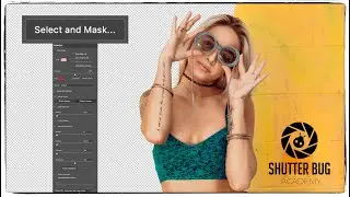 Photoshop Select and Mask-Precise Selections in 1 Location