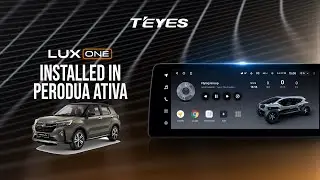 Perodua Ativa Upgrade: Teyes Luxone ADAS, DSP & Voice Control!