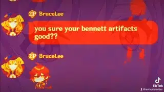 bro blaming bennett for his eula not hitting 1 mil Genshin Impact