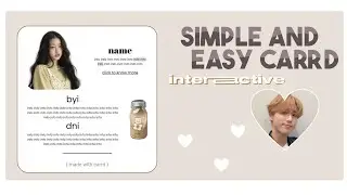 simple & easy carrd tutorial (interactive)