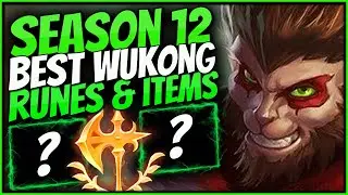 BEST Season 12 ITEMS & RUNES On Wukong!! | Build Like This And Start The Climb - League of legends