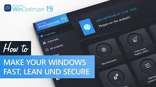 Ashampoo  WinOptimizer 19 - Make your Windows faster, cleaner and more discreet