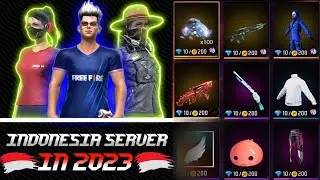 FREE FIRE INDONESIA SERVER 2023 😱⚡🇲🇨 BEST SERVER OF FREE FIRE | FF ALL SERVER
