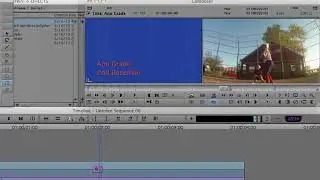 Avid Tutorial - 39 - Intraframe Effects