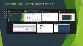 Qlikview Statistics, Search, Current Selection Objects | Associative search in List Box # Part 6