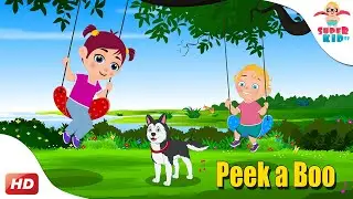 👀 Peek-a-Boo, Peek-a-Boo! | Fun Nursery Rhymes for Kids 🎶 | Superkid TV 🧸