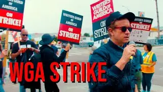 PAULY SHORE COVERS THE WGA STRIKE