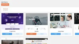 W3CMS Laravel Theme Manager 