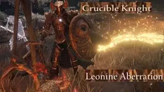 How do you fight the Crucible Knight in Redmane Castle?