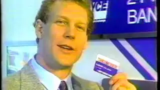 Philadelphia Flyer Tim Kerr First Fidelity Bank Commercial