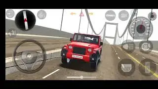 Dollor song modified withe mahinder thar village drive ,,👿 Indian car simulator 3d