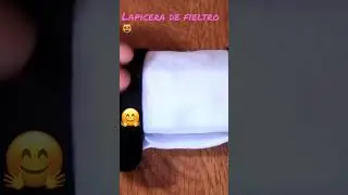 LAPICERA DE FIELTRO 💖