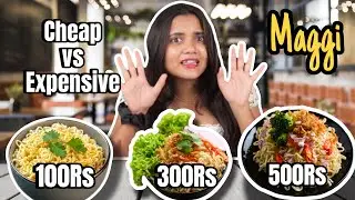 250Rs Maggi vs 150Rs vs 60Rs | Cheap vs Expensive | Akanksha and Bhushan | Viralvideo | Foodie