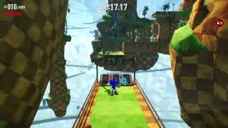 Sonic Frontiers Cyberspace 3-1 Speedrun 00:39.64