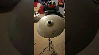 Classic 18" Zildjian Platinum Rock Crash. #zildjian