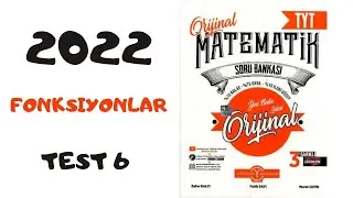 FONKSİYONLAR TEST 6-2022 TYT MATEMATİK SORU BANKASI (UMUT ER) 
