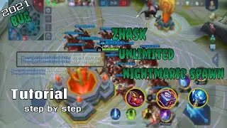 Zhask Bug Tutorial Tagalog | Unlimited Nightmaric Spawn | MLBB