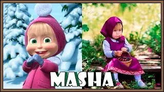 Masha y El Oso Personajes Vida Real