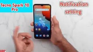 How To Hide Notification In Tecno Spark 10 Pro, Notification Setting, Turn Off Notification In