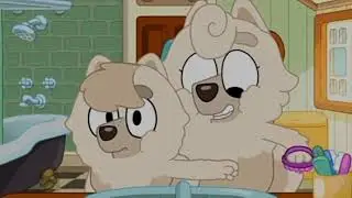 Wendy le lava el cabello a Judo - Bluey fandub español latino
