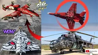 Top #10 Creative Paint Jobs On Aircraft Flying Through The Sky | Airplane Paint Job #factsuncharted