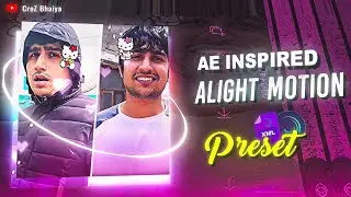 Nakul dhull - Arigatou edit | Ae inspired - Alight Motion Preset | Free Preset