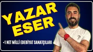 +1 NET MİLLİ EDEBİYAT SANATÇILARI VE ESERLERİ FULL + FULL TEKRAR / AYT Edebiyat 2024